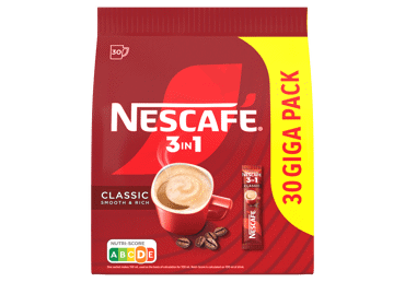 Šķīstošā kafija NESCAFE 3in1 CLASSIC 30x16,5g