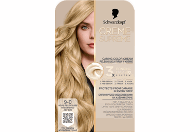 Matu krāsa SCHWARZKOPF Creme Supreme 9-0