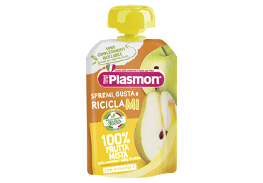 Biezenis PLASMON augļu mikss 6+ 100g