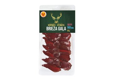 Kūpināti-vītināta brieža gaļa RGK 60g