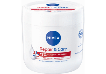 Ķermeņa krēms NIVEA Repair & Care 400ml