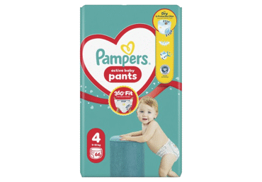 Autiņbiksītes PAMPERS Pants, Giant Pack, S4 9-15kg 66 gab.
