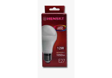 LED spuldze A60 E27 11W 1050lm HENSKE