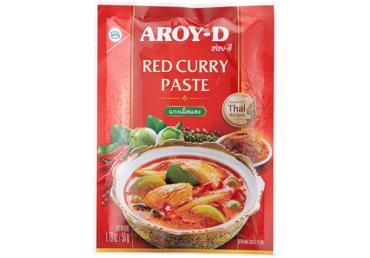 Karija pasta AROY-D sarkanā 50g