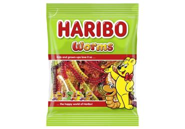 Želejas konfektes tārpiņi HARIBO 175g