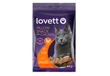 Gardums kaķiem ar vistu LOVETT 60g