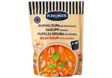 Pupiņu zupa ar vistas gaļu KRONIS 530g