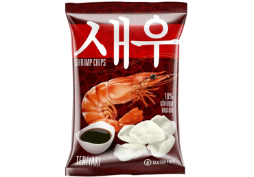 Garneļu čipsi Teriyaki SHRIPS 50g