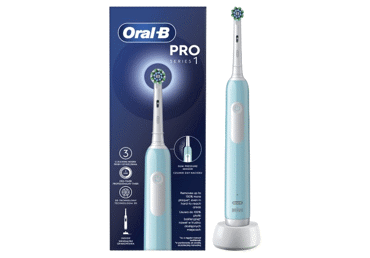 Elektriskā zobu birste ORAL-B Pro 1, Caribbean Blue, 1 gab.
 - 2