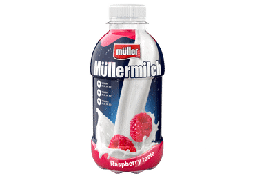 Piena dzēriens MULLERMILCH aveņu 400g