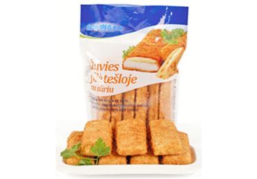 Baltās zivs filejas ar sieru NOWACO panējumā 800g