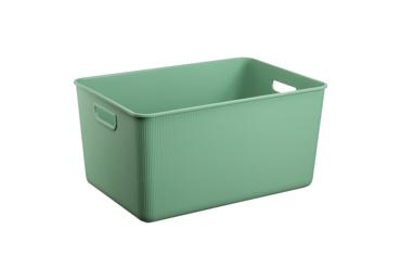 Plastmasas mantu uzglabāšanas kaste 40L zaļa
