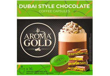 Kafijas kapsulas AROMA GOLD Dubai Style 16x16g