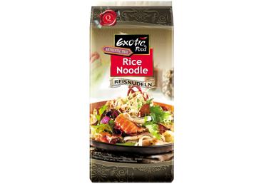 Nūdeles rīsu  EXOTIC FOOD platās 3mm 250g