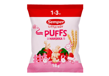 BIO uzkoda SEMPER pilngraudu-zemeņu 12+ 18g