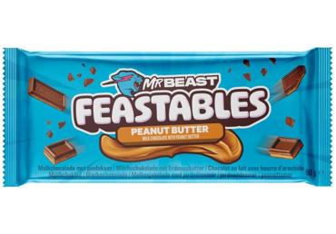 Piena šokolāde Peanut Butter MR BEAST 60g - 1