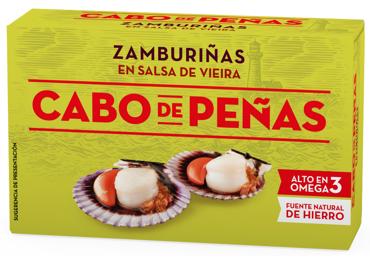 Ķemmīšgliemenes Galisijas mērcē CDP 111g