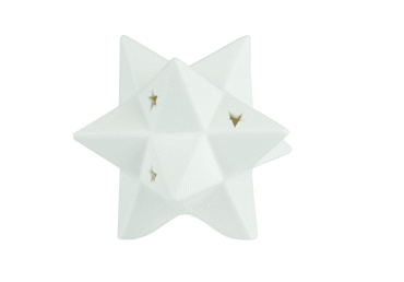 Spīdoša dekorācija ar LED 13x11x10,5cm