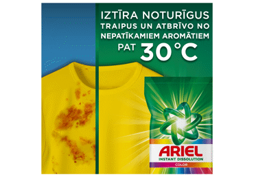 Veļas pulveris ARIEL Color 50m.r. 2,75kg - 2