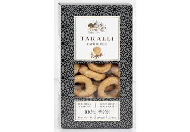 Uzkodas Taralli siers&pipari TARALL'ORO 200g
