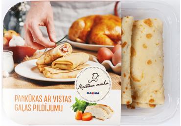 Pankūkas ar vistas gaļas pildījumu MEISTARA MARKA 400g
