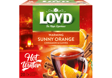 Zāļu tēja LOYD ar pikantu apelsīnu 20x2g
