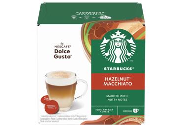 Kaf.kaps.STARBUCKS Hazelnut Macc.123g