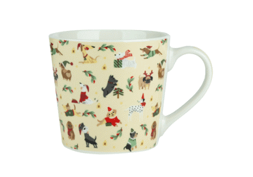 Krūze AURORA Christmas Dogo 400ml