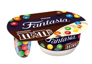 Jogurts FANTASIA ar M&Ms 120g