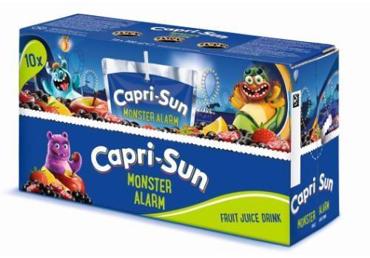 Sulas dzēriens CAPRI SUN Monster augļu 10x0,2L