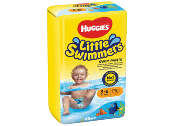 Autiņbiksītes HUGGIES Swim peldēšanai 11-18kg 11gab.