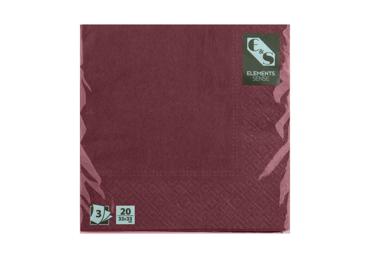 Salvetes bordo ELEMENTS 3sl.20gb.33x33cm
