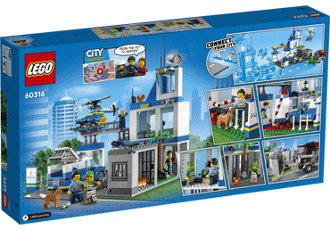 Konstruktors LEGO Policijas iecirknis 60316 - 1
