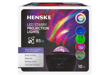 Projekcijas LED gaismeklis HENSKE