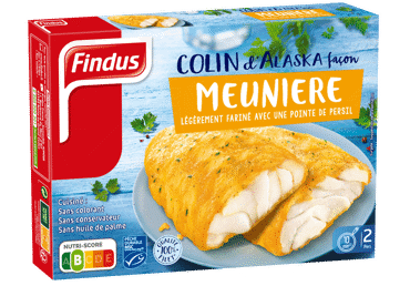 Saldēta mintaja fileja ar pētersīļiem FINDUS 250g