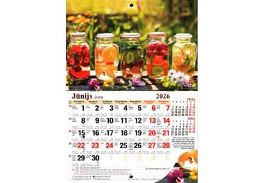 Kalendārs A5 GADALAIKI.MIKOT - 2