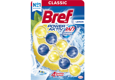 Tualetes bloks BREF Pa Lemon 2x50g