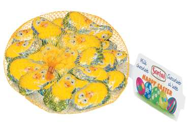 Šokolādes figūriņa cālīšī SORINI 70g