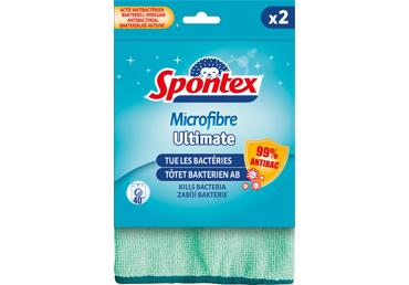 Mikrošķiedras lupatiņas Ultimate SPONTEX 2gab.