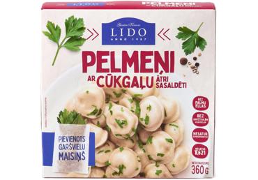Pelmeņi ar cūkgaļu LIDO 360g