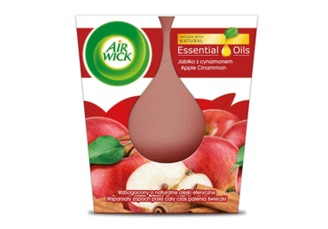 Aromātiska svece AIR WICK Apple&Cinnamon