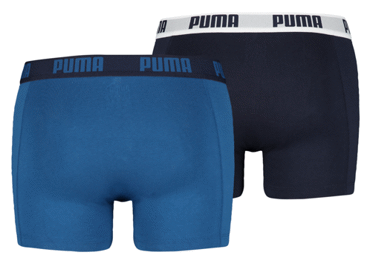 Vīriešu bokseršorti PUMA S 2gab. tumši zili - 2
