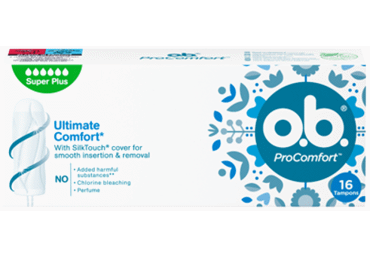 Higiēniskie tamponi O.B.PRO COMFORT SUPER PLUS16gab. - 1