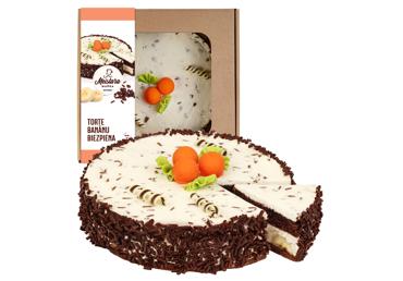 Torte Banānu biezpiena MEISTARA MARKA 1,1kg - 1