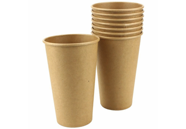 Vienreizl.glāzes brūnas ILAJA 10gb.300ml