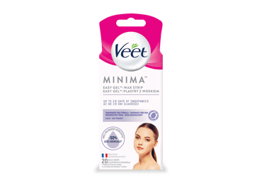 Depil.vaska strēmeles VEET sejai 20gab.