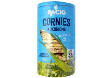 Kukurūz.galetes RACIO ar jūras sāli 115g