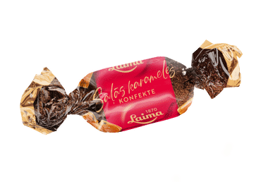 Šokolādes konfektes LAIMA ar sāļo karameli sver.