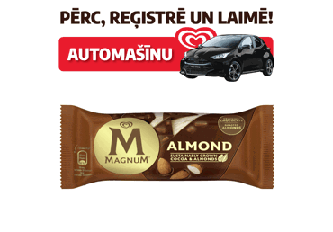Saldējums MAGNUM ar mandelēm 83g - 1