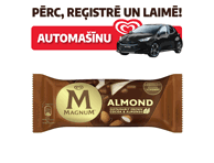 Saldējums MAGNUM ar mandelēm 83g